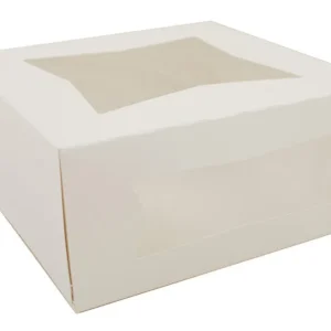 Southern Champion 9 x 9 x 4" Auto Window Bakery Box #24293