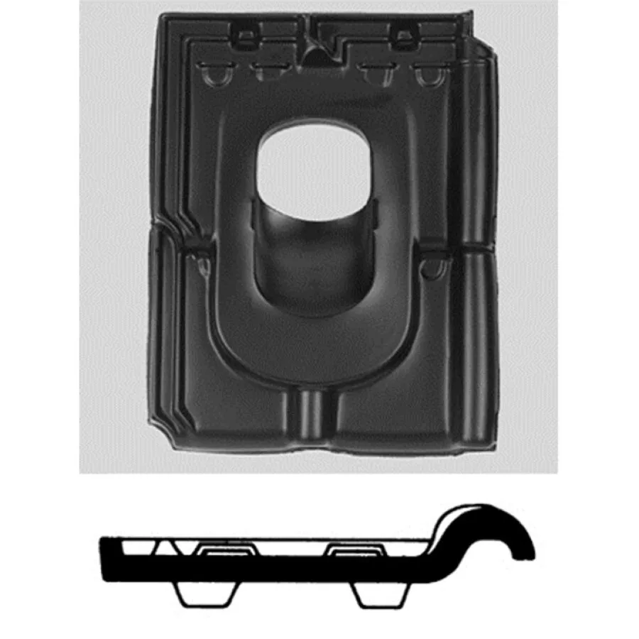 Ubbink panstuk los - E - 110/131 - 0170129