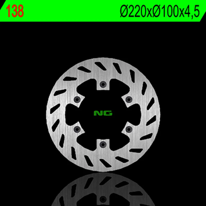 Verstelbare trekstang Disco de freno NG 138 Ø220 x Ø100 x 4.5