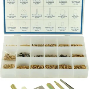 Kwikset Rekeying Pin Key Tool Key Kit (E-markering)