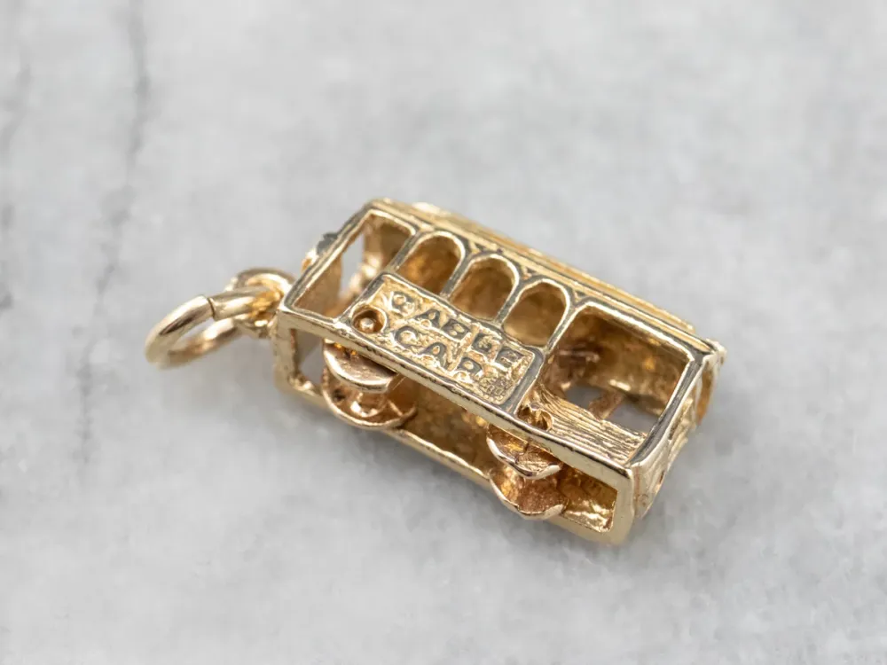 San Francisco Cable Car Charm