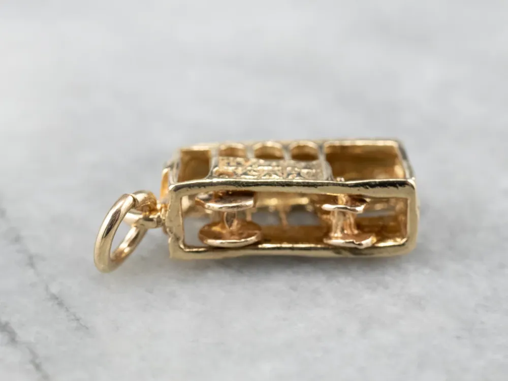 San Francisco Cable Car Charm