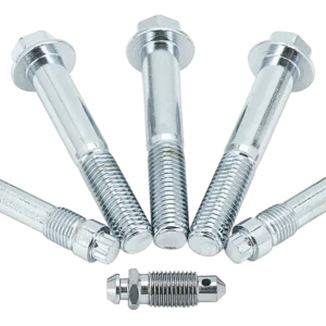 GZP Chrome Brake caliper hardware kit 00 Harley-Davidson