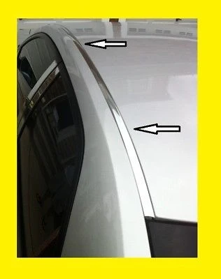 1990-1994 Mazda Protege Metaalglans Roof Top Trim Molding Kit