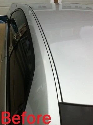 1990-1994 Mazda Protege Metaalglans Roof Top Trim Molding Kit