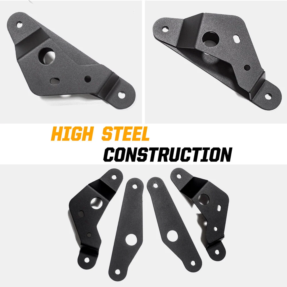 2021-2024 Ford Bronco Dubbel Lamp Mirror/Ditch Light Mounting Brackets(2pcs/Set)