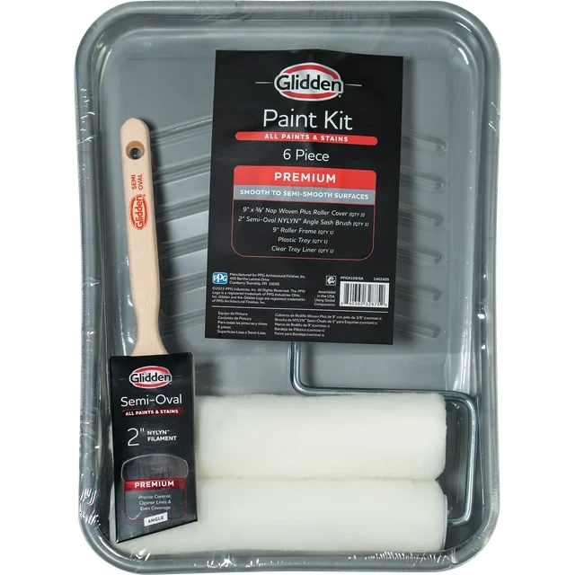 Glidden Paint Kit (6-Piece) Complete set voor voor- en achterkant