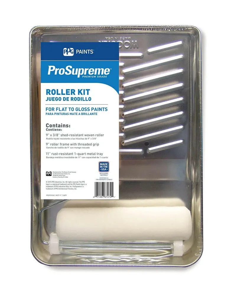 PPG Prosupreme 3-Piece Paint Roller Kit voor sportieve look