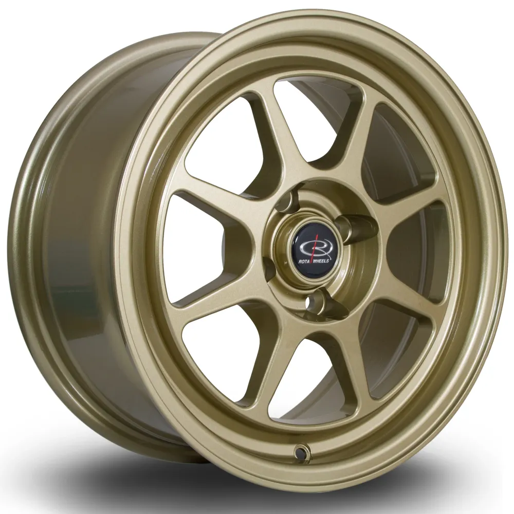 Rota Spec8 15x7" 4x100 ET35, Goud