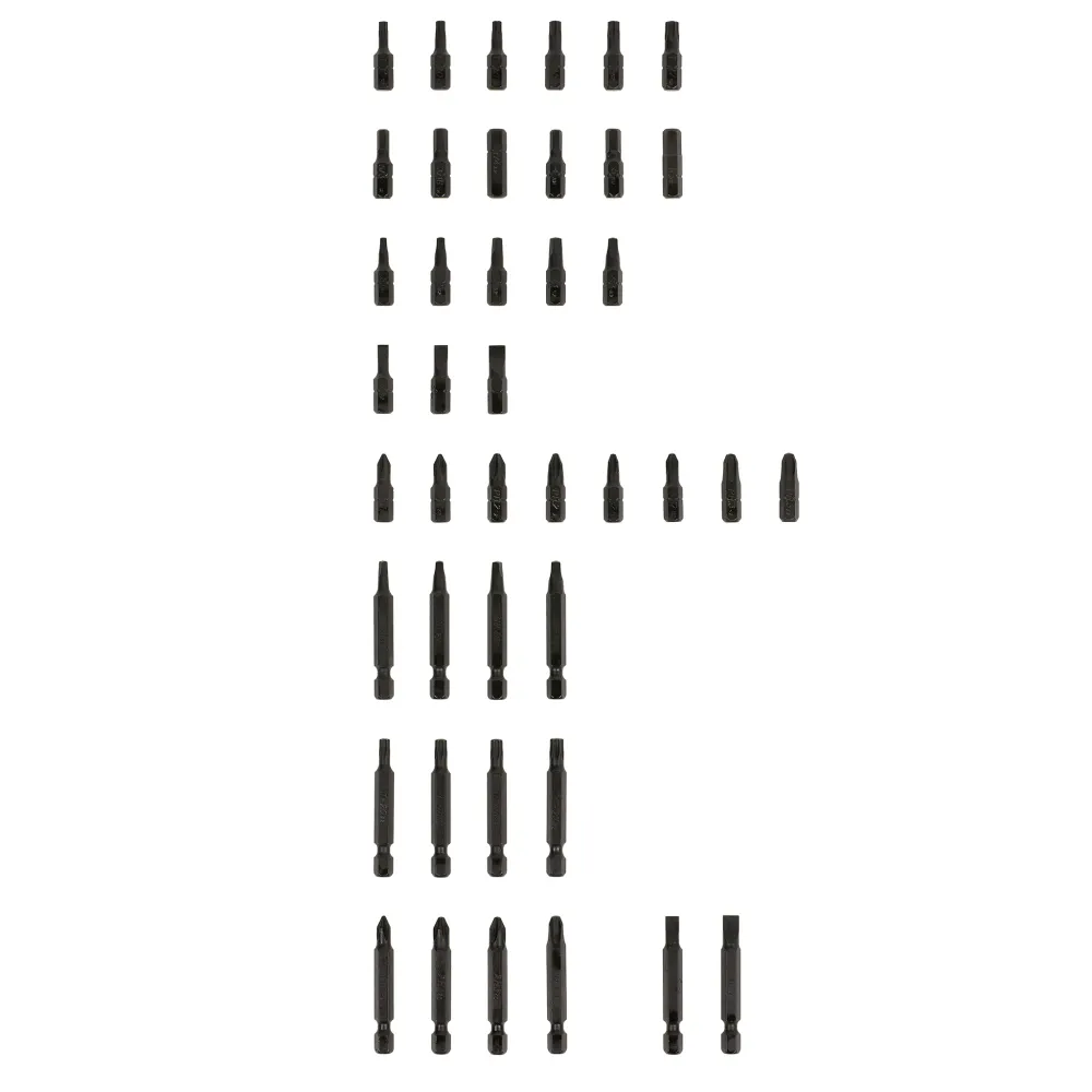 ARES 31019 - 49-Piece Impact Driver Bit Set