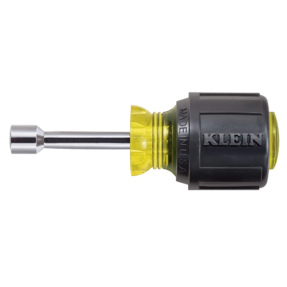 KLEIN TOOLS 5/16-Inch Magnetic Nut Driver, 1-1/2-Inch Shaft