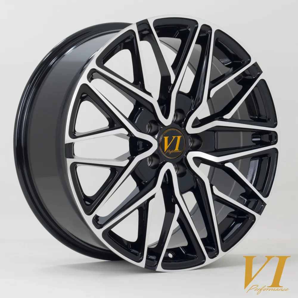 Rota Loaded 20x8.5" 5x160 ET50, Ravenzwart, Machined Face