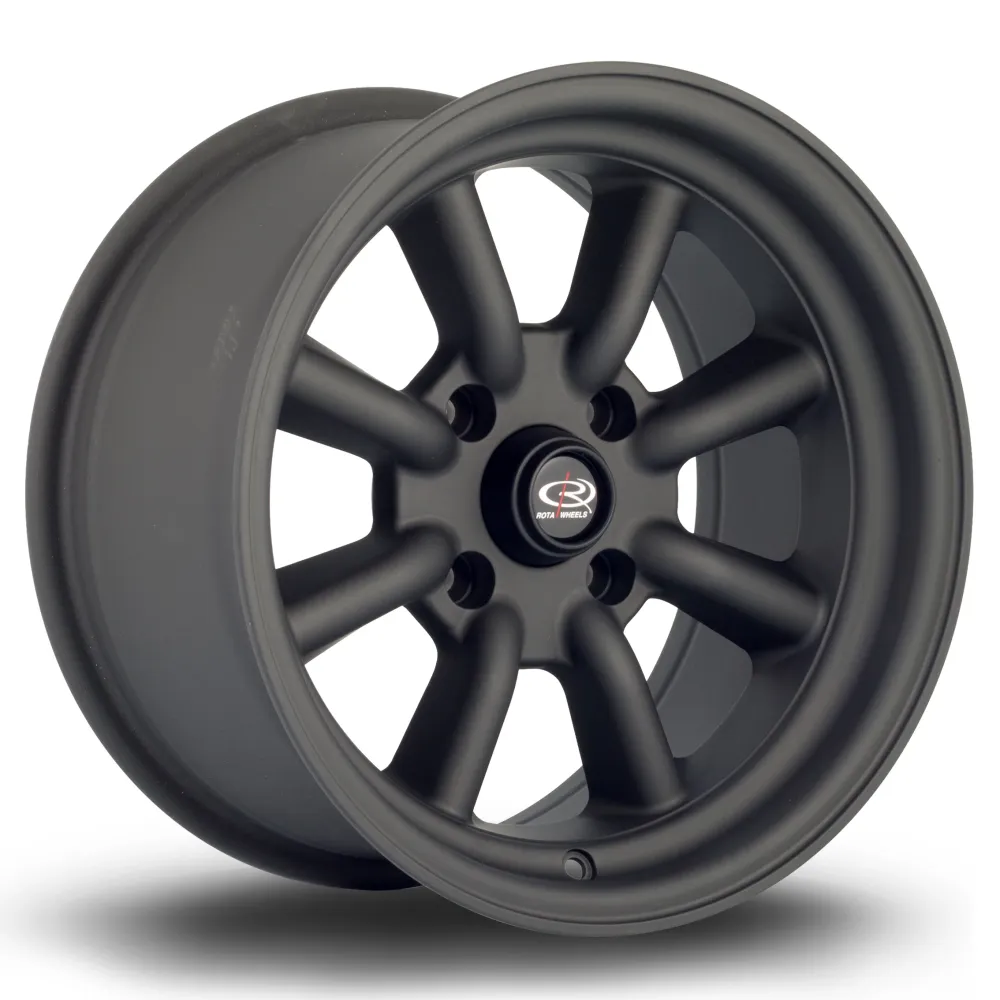 Rota RKR 15x8" 4x114.3 ET0, Satin Koolzwart