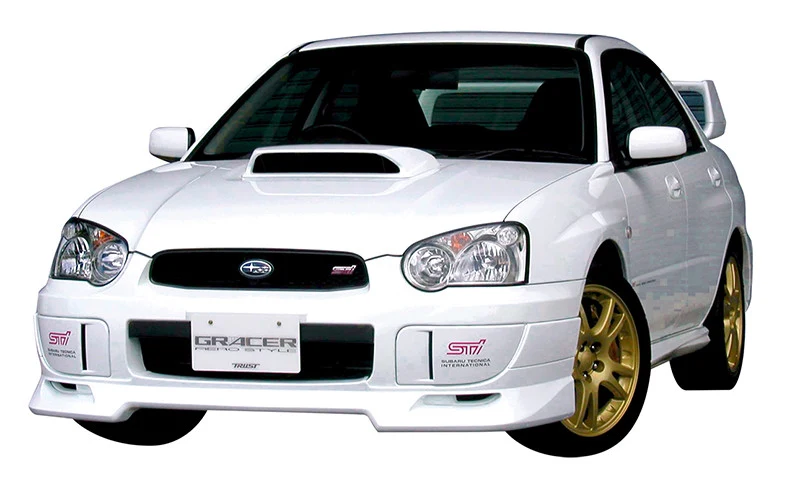 Achterruit wisserset GReddy Front Lip Subaru Impreza GDB C, D & E (02-05)