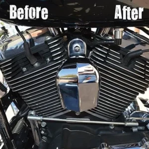 Authentiek Hi-Lighted Finned Headbolt Covers Harley-Davidson