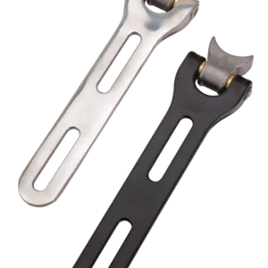 GZP solo polished stainless seat bracket Harley-Davidson