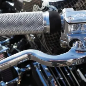 Master Cylinder Cover Afgewerkt Harley-Davidson voor lange autoritten