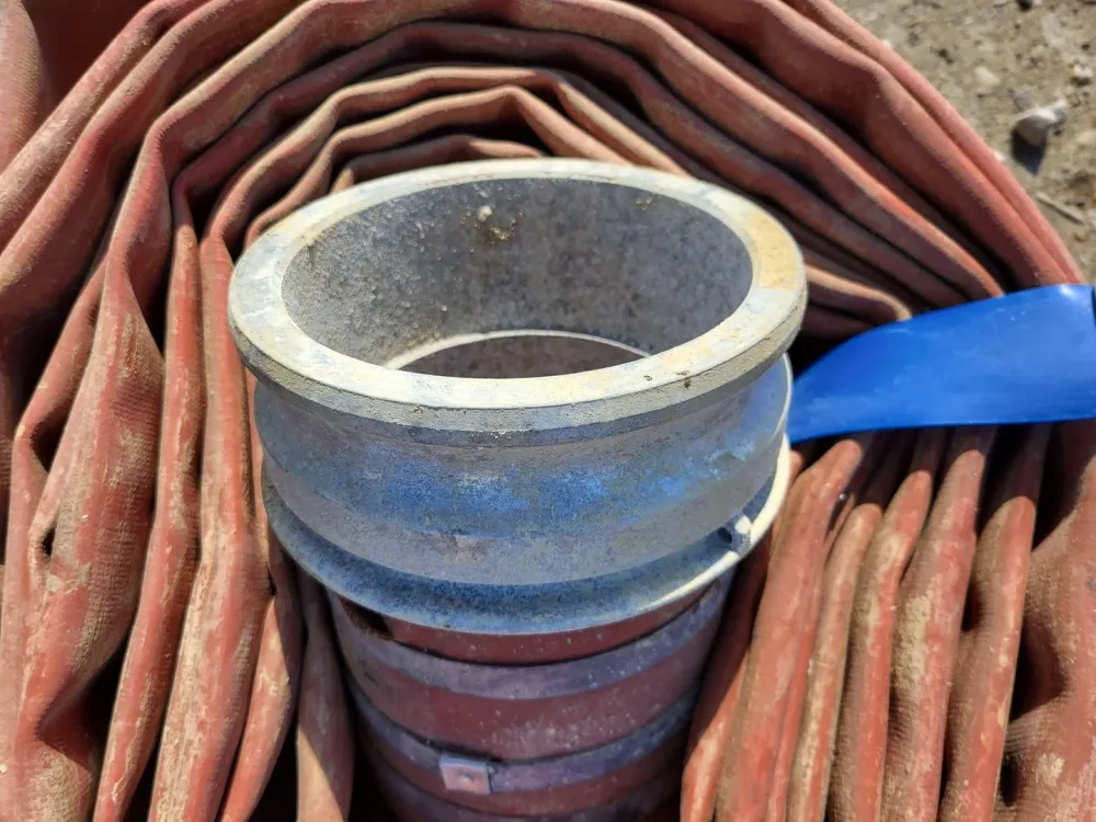 6" x 45 ft Lay Flat Hose Rood w/ Coupling