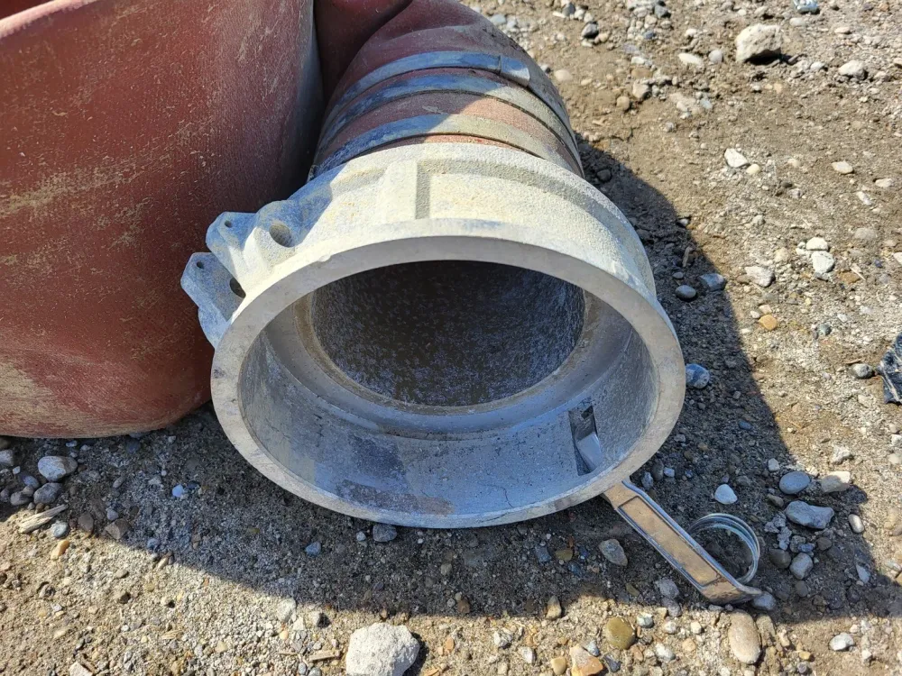 6" x 45 ft Lay Flat Hose Rood w/ Coupling