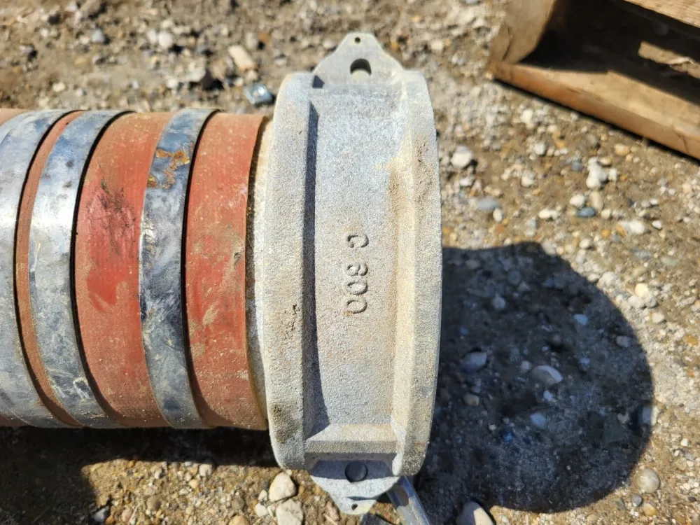 6" x 45 ft Lay Flat Hose Rood w/ Coupling