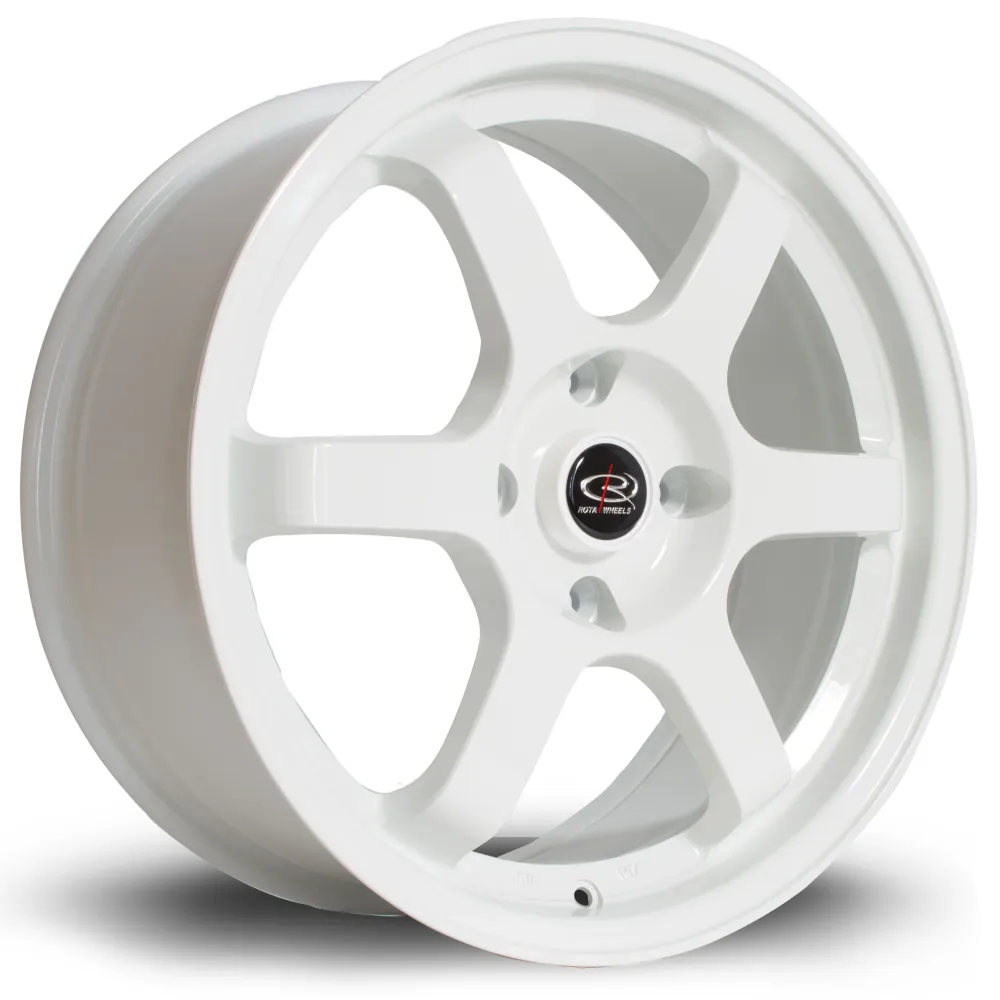 Rota Grid 17x7.5" 4x108 ET45, Melkwit met Garantie