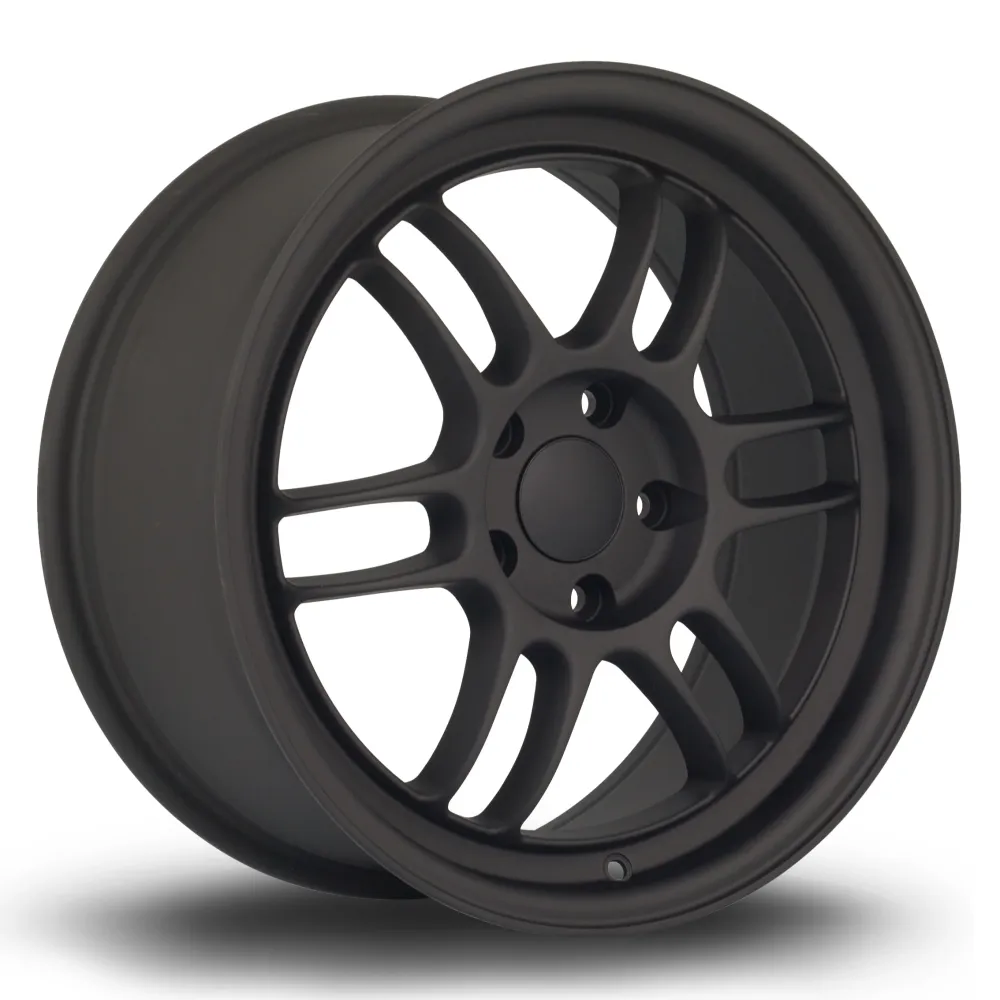 Rota TFS3 17x8" 5x114.3 ET42, Flat Ravenzwart voor haakbevestiging