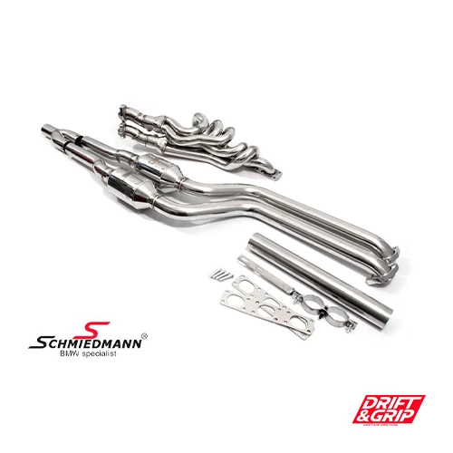 Vervangings- LINEA SCHMIEDMANN CON COLECTORES Y CATALIZADORES PARA E46 M52 M54