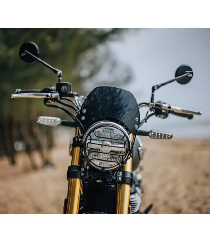 Windscreen Low Zwart Bear 650 - Royal Enfield