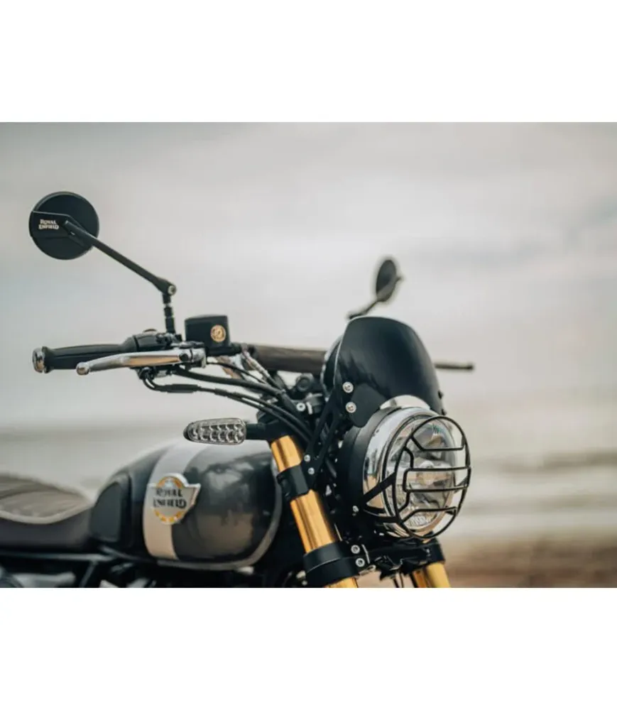 Windscreen Low Zwart Bear 650 - Royal Enfield