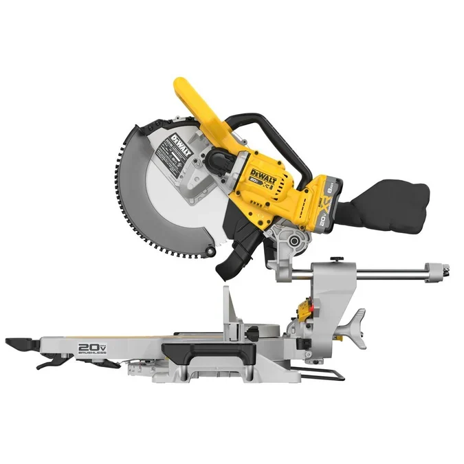 DeWalt 20V MAX* XR 12 . Tweemaal Bevel Sliding Miter Saw Kit DCS785WW1