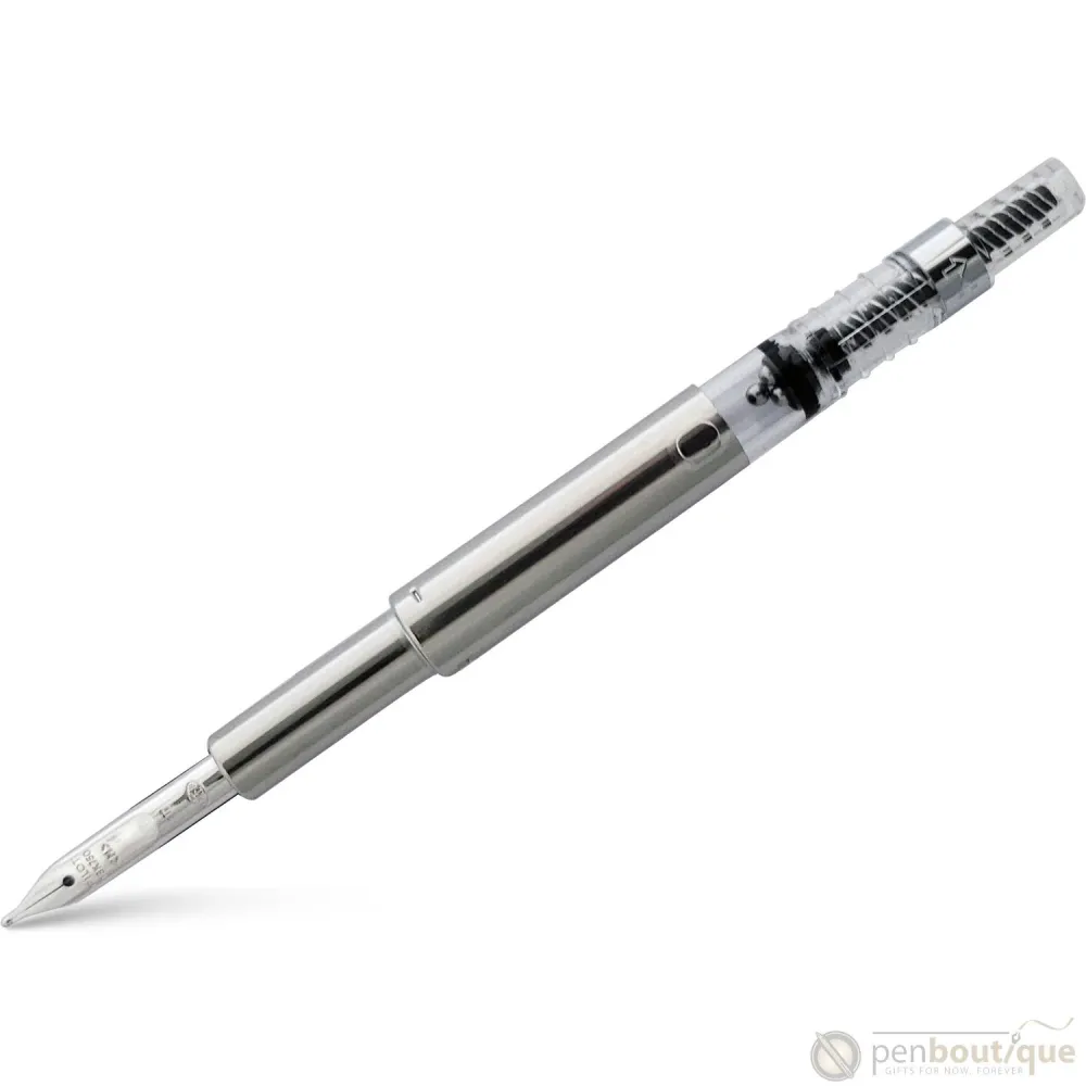 Pilot Vanishing Point Converter Nib - Rhodium matte afwerking Extra
