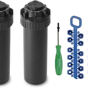 Rain Bird - 5004PC Part-Circle 4" Pop-up Rotor w/ Nozzle Tree and Rotortool (2 Pack)
