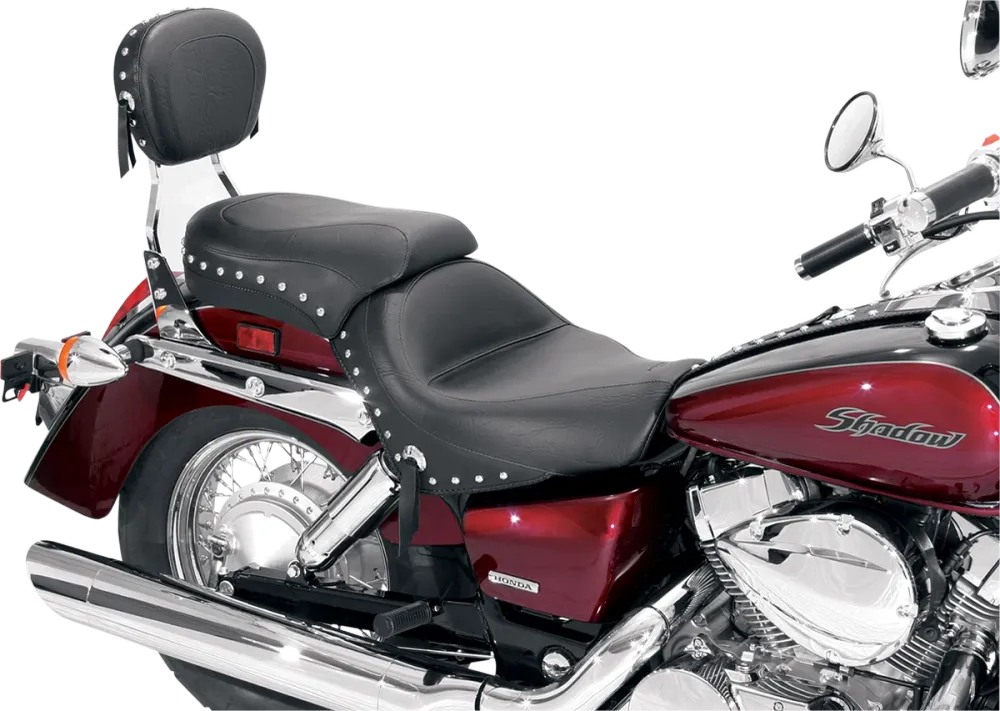 MUSTANG WIDE TOURING SEATS SEAT WIDE STUDDED 750AERO