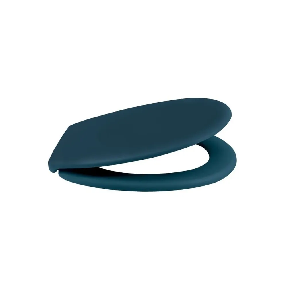 WC seat model Neela hinges chromed ABS - Effen Petrol