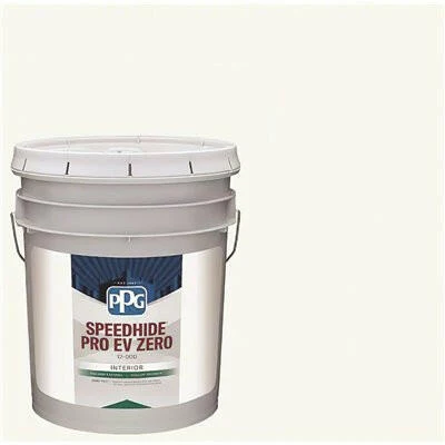 Speedhide Pro EV Eggshell Interior Paint, Delicate Melkwit met druppelstop