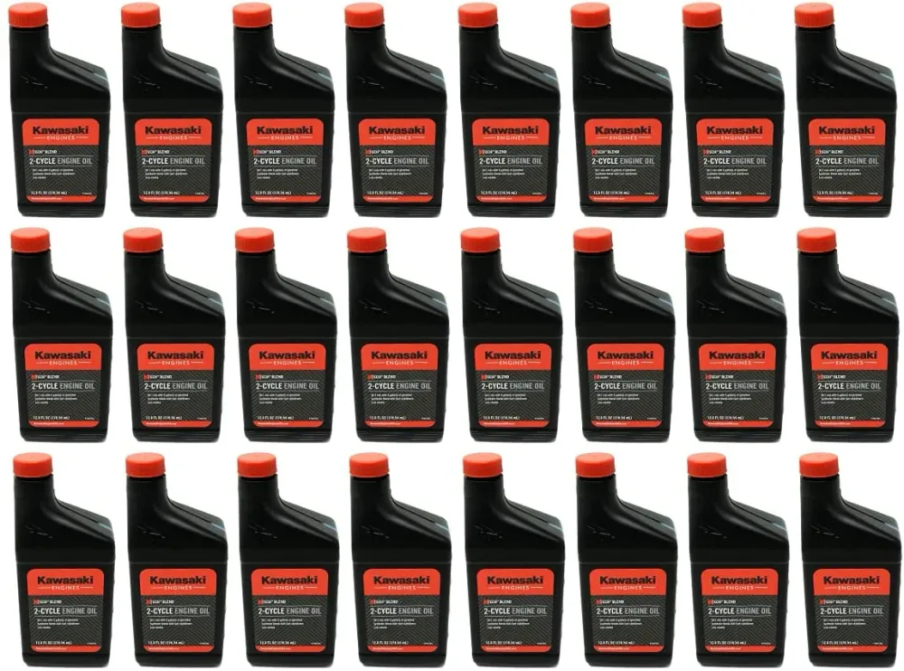 24PK Kawasaki 99969-6085 2-Cycle 5 Gallon Mix Oil 12.8 Oz.