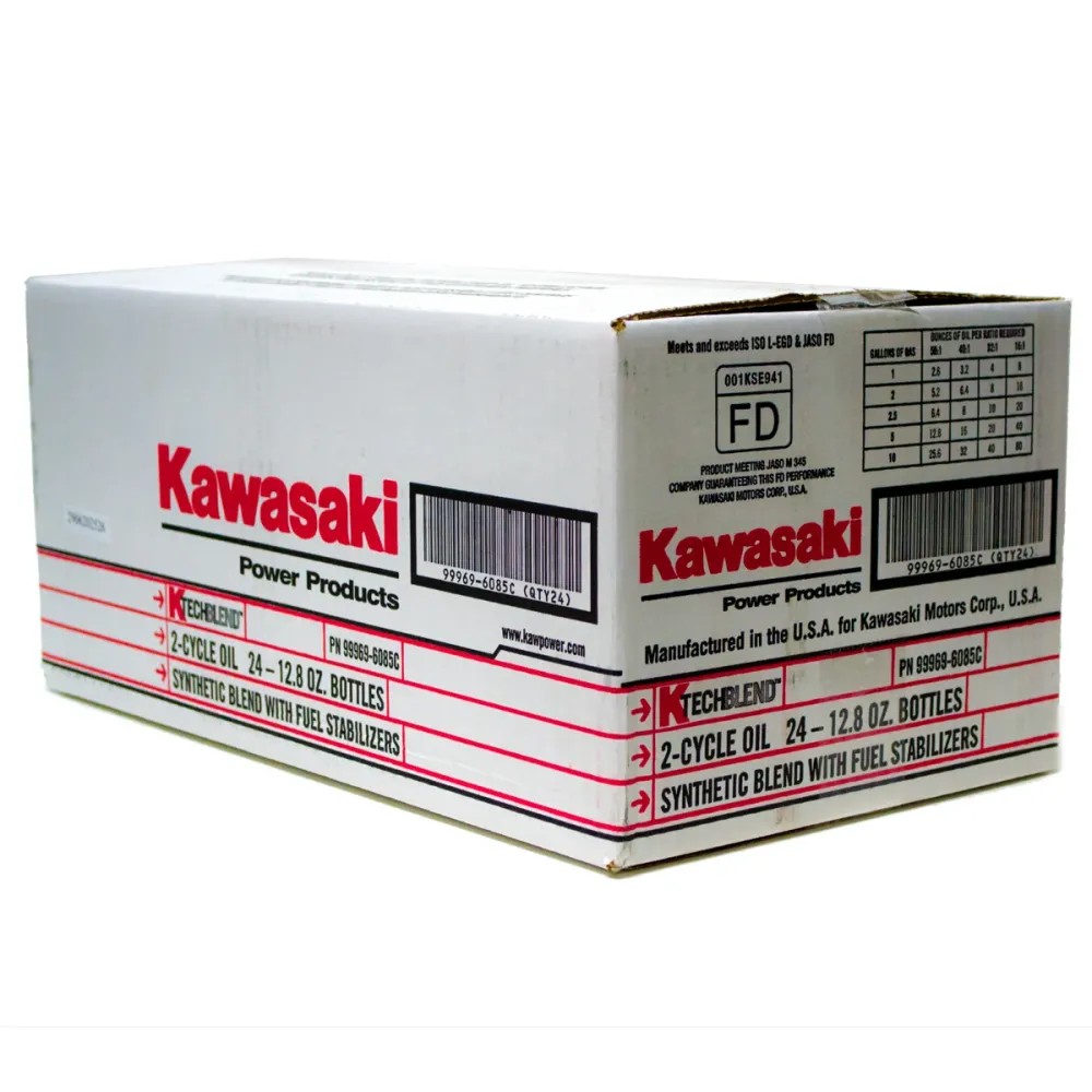 24PK Kawasaki 99969-6085 2-Cycle 5 Gallon Mix Oil 12.8 Oz.