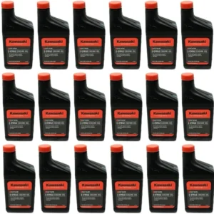 24PK Kawasaki 99969-6085 2-Cycle 5 Gallon Mix Oil 12.8 Oz. met bevriezingsbeveiliging tot -20°C