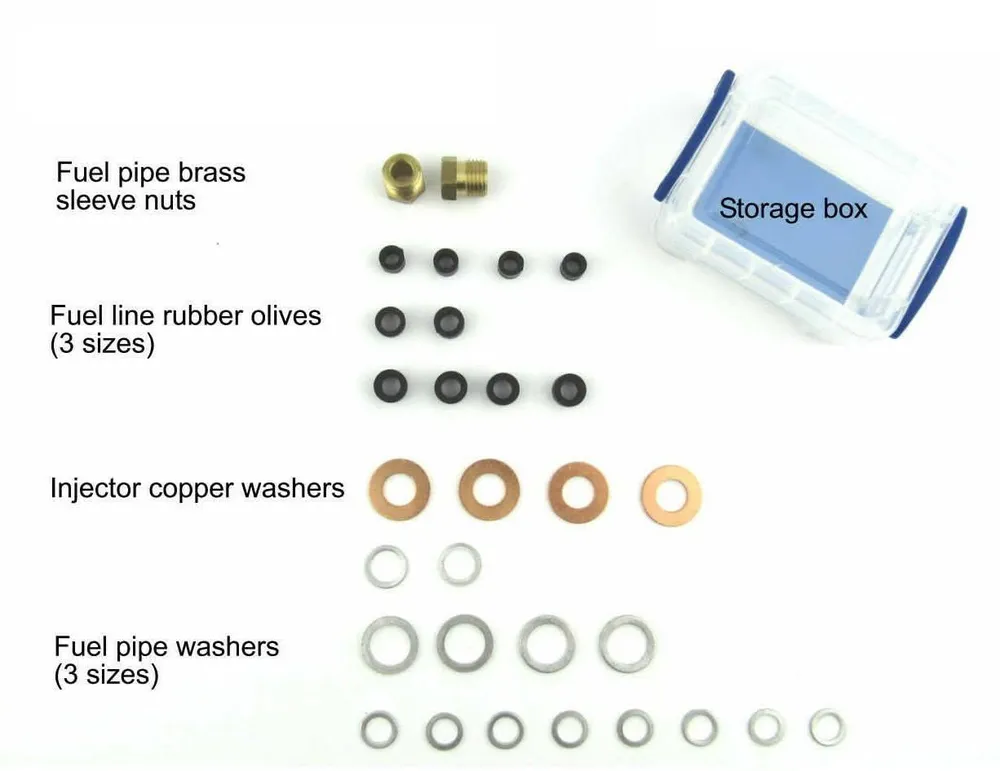 Frameloze ruitenwisser Perkins 200 Series Fuel Washers & Seal Kit