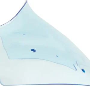 Parabrisas Kolor Flare™ 8" Hielo Azul Para Harley Davidson