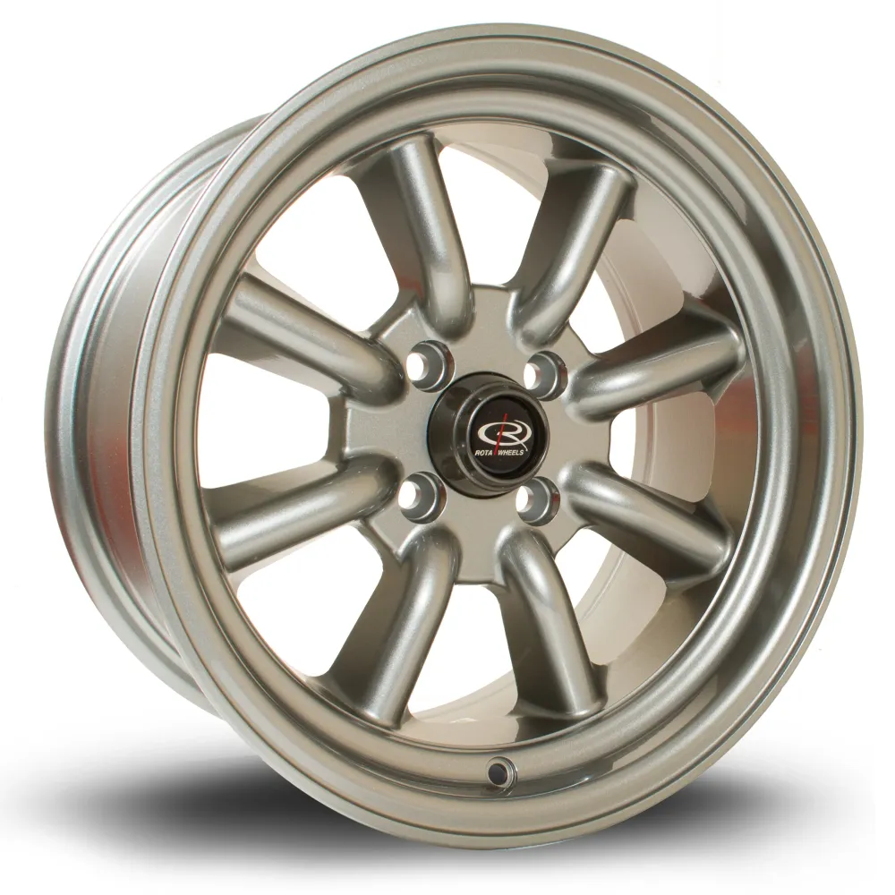 Rota RKR 15x8" 4x100 ET0, Zilver