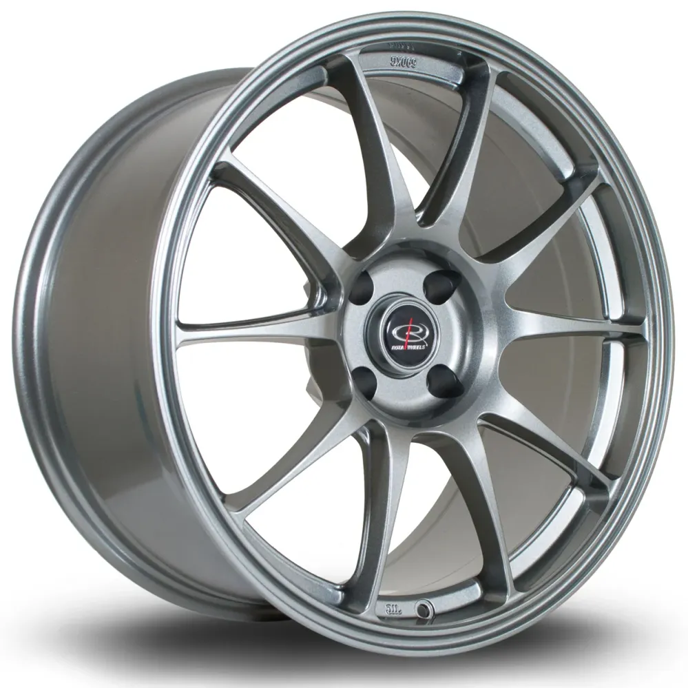 Rota Titan 18x9" 4x108 ET20, Zilver