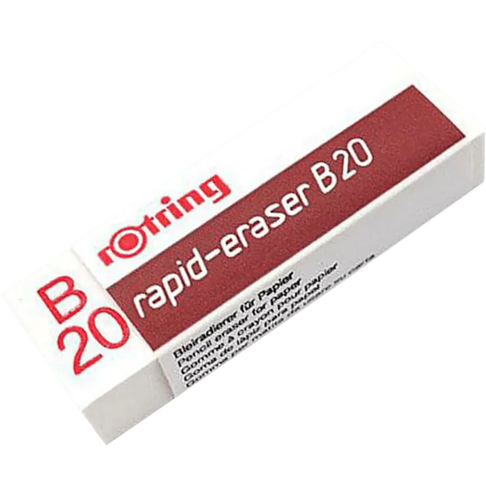 Rotring Rapid Pro B Eraser-- pencil lines
