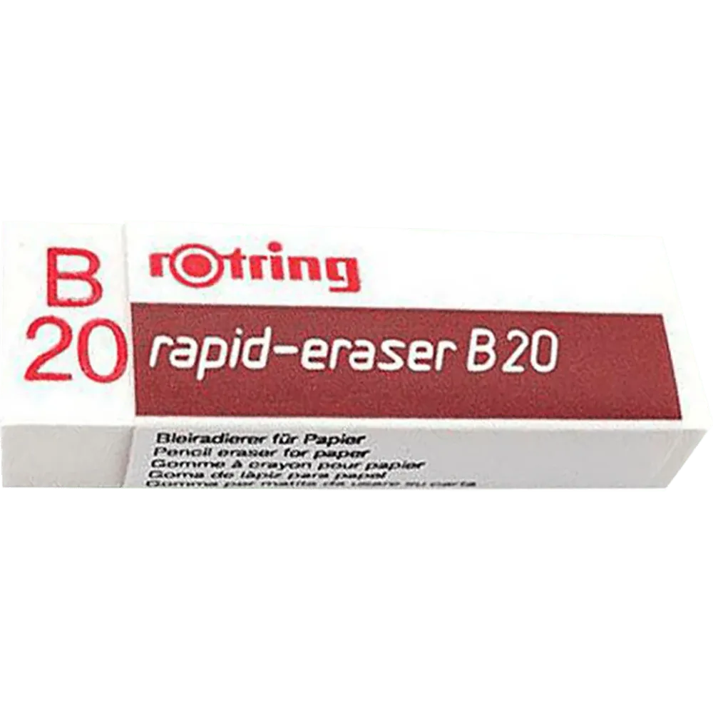 Rotring Rapid Pro B Eraser-- pencil lines