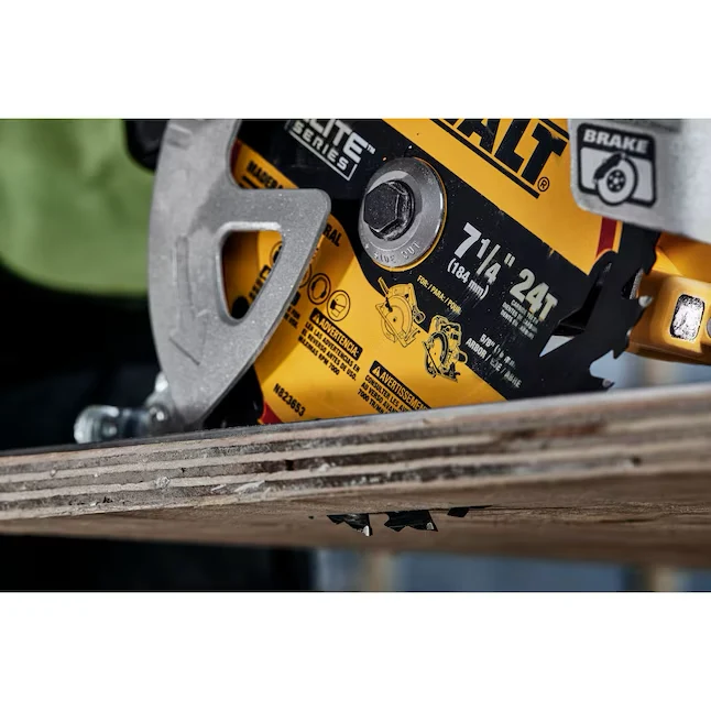 DEWALT ELITE SERIES 7-1/4- 24-Tooth Rough Finish Tungsten Carbide-tipped Steel Circular Saw Blade