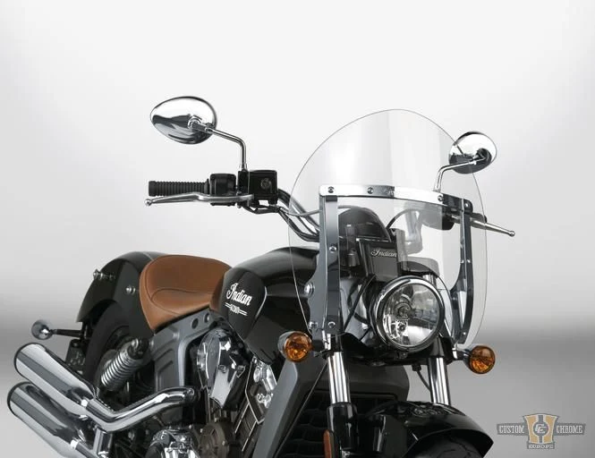 Switchblade Shorty Quick Release Windshield Glashelder Harley-Davidson