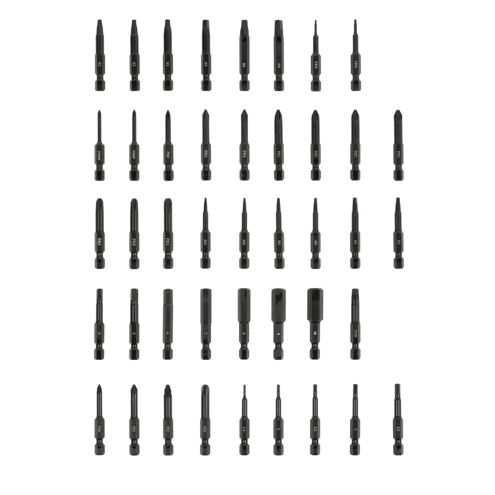 ARES 31017 - 84-Piece Impact Driver Bit Set met 2 refills