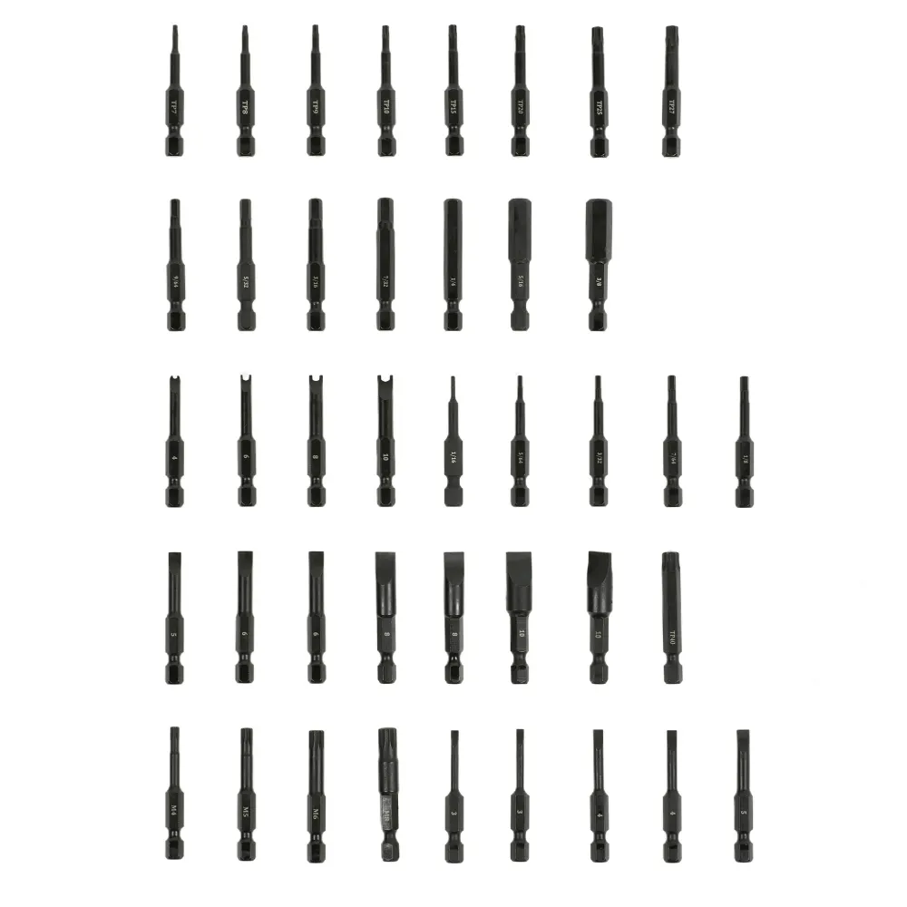 ARES 31017 - 84-Piece Impact Driver Bit Set met 2 refills