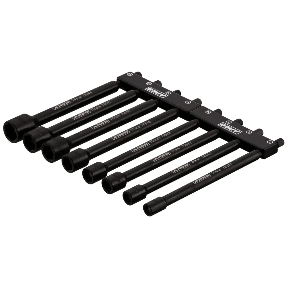 ARES 70640 - 8-Piece Metric Magnetic Impact Nut Driver Set