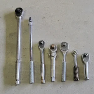 Assorted Ratchet 1/2" & 3/8" Drive, SA12AL, SA38A, 5266, 5249 met druppelstop